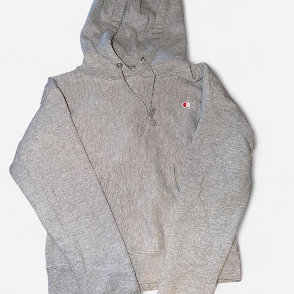 Champion Women's Grey Hoodie
